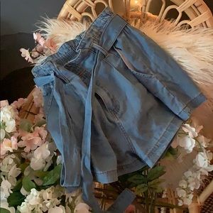 Forever 21 paper bag shorts!!